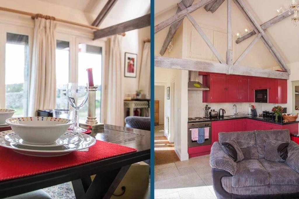 Secluded Romantic Cotswolds Barn - Sleeps 2 To 4 - Near Cirencester - Dog Friendly Villa Kemble Exterior photo