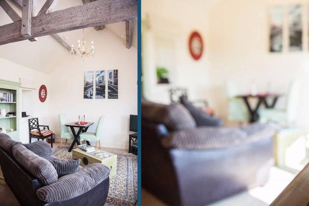 Secluded Romantic Cotswolds Barn - Sleeps 2 To 4 - Near Cirencester - Dog Friendly Villa Kemble Exterior photo